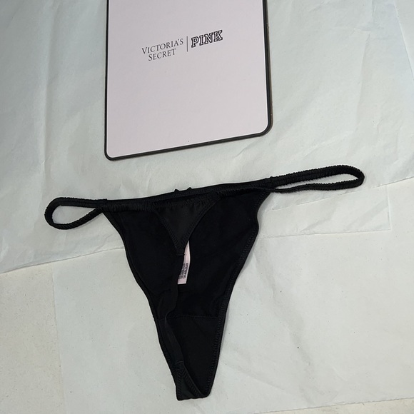 (L) Victoria's Secret Rhinestones Star VString Panty - Picture 10 of 14